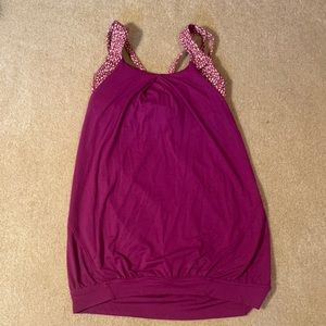 Lululemon! Pink workout top! Size 4!